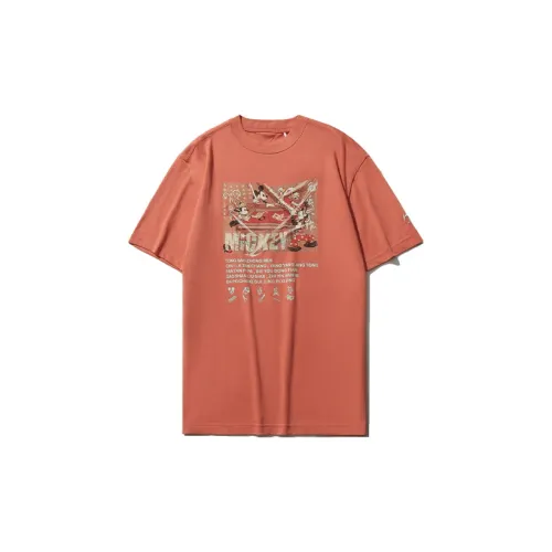 Disney X LINING Disney T-Shirts Men Brick Red