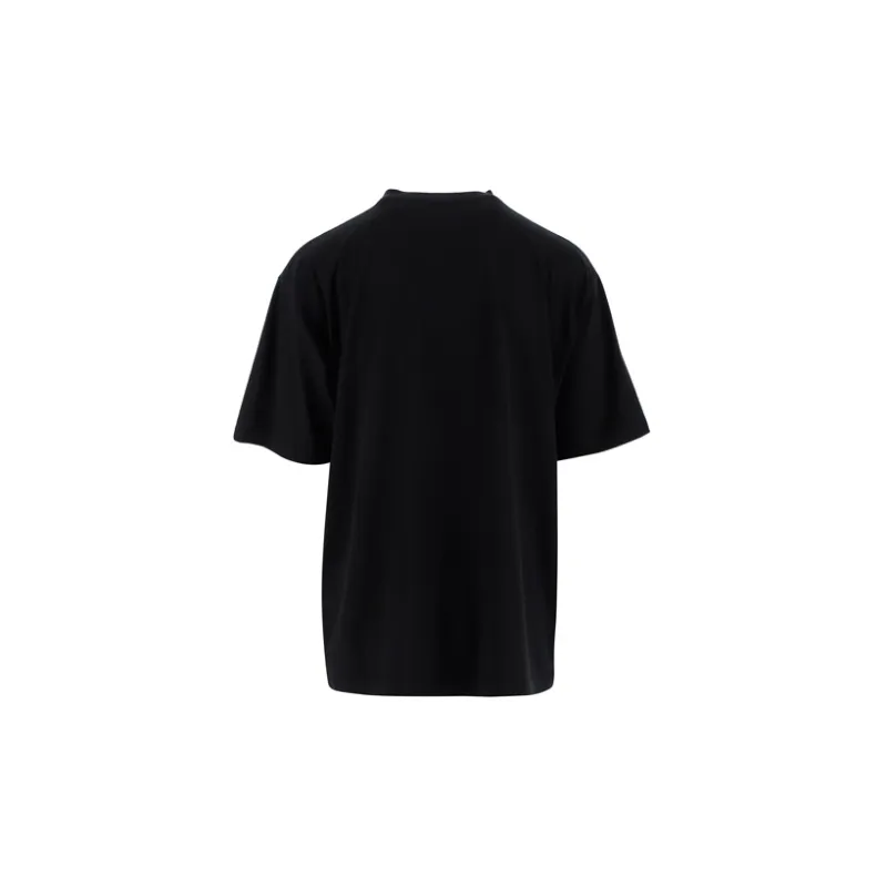 Balenciaga T Shirt Loose Fit Style Men's Black-1