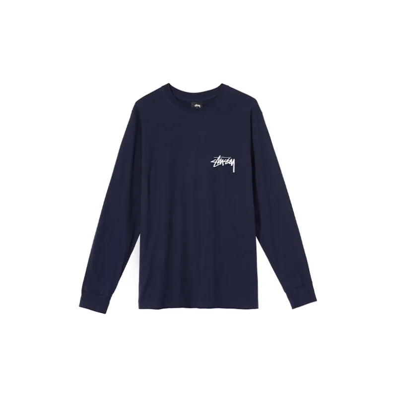 Stussy Spring Weeds Pigment Dyed Long Sleeve Tee-17