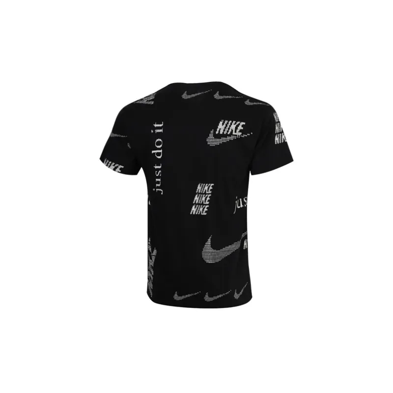 Nike T Shirts Men Black-1