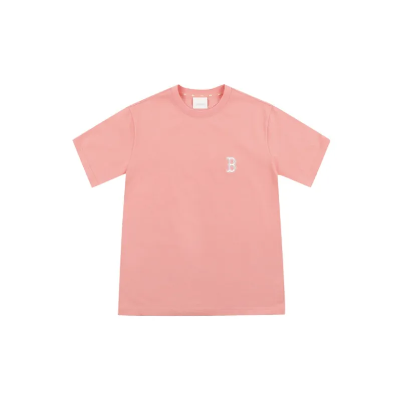 MLB Set-in Sleeve T-Shirt Unisex Pink-1