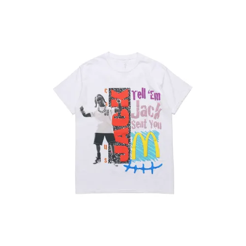 Travis Scott Cactus Jack X McDonald's Jack Smile T-Shirt White