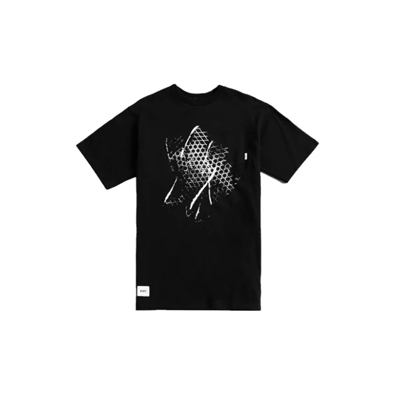 Vans X Wtaps Co branded Series T Shirt Unisex Black-1