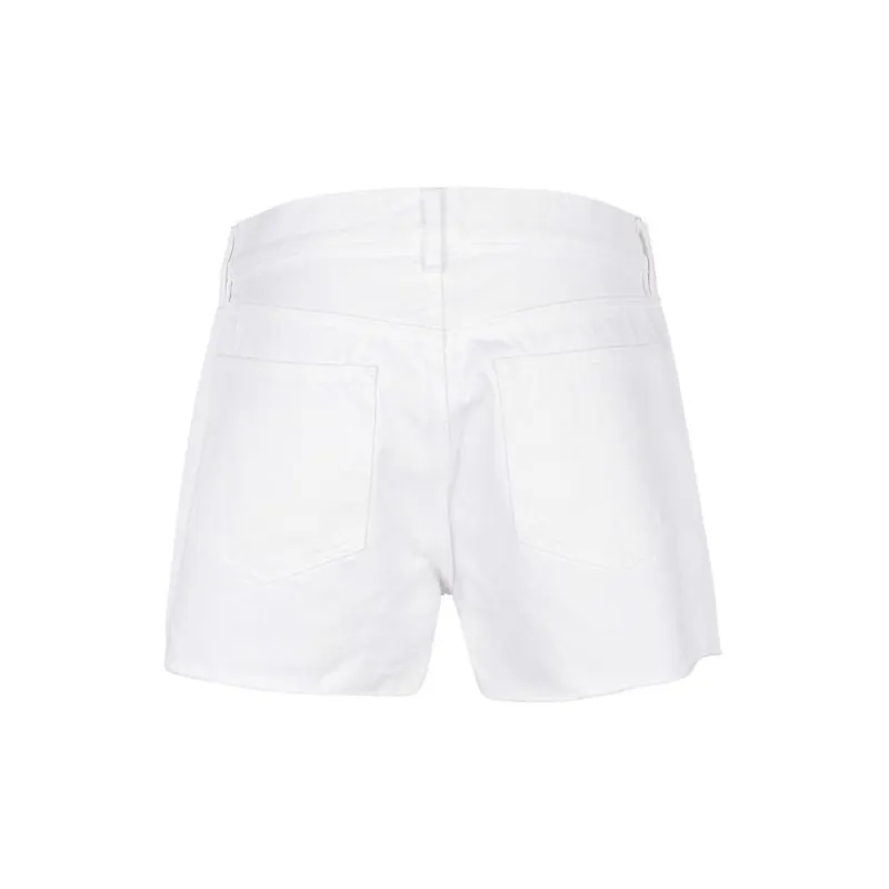 FRAME Denim Shorts Women's White-1