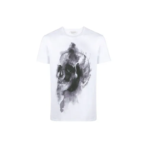 Alexander McQueen T-Shirts Men White