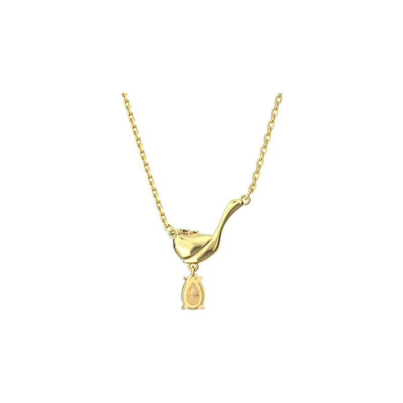 Swarovski Cariti Gold Plated Necklaces Women's-2
