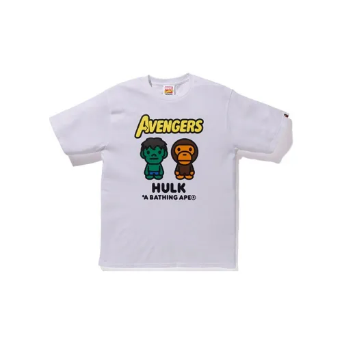 Marvel X A BATHING APE BAPE × Marvel T-Shirts Unisex