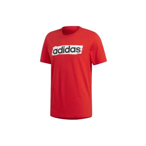 Adidas T-Shirts Men Red