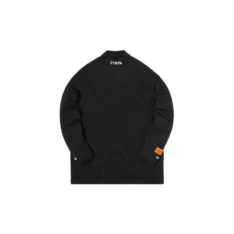 HERON PRESTON T Shirt Men's Black-1