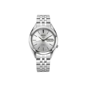 SEIKO Seiko5 Collection Automatic Mechanical Movement Stainless Steel Strap Watch Men's Watches Silver Dial SNKL15K1