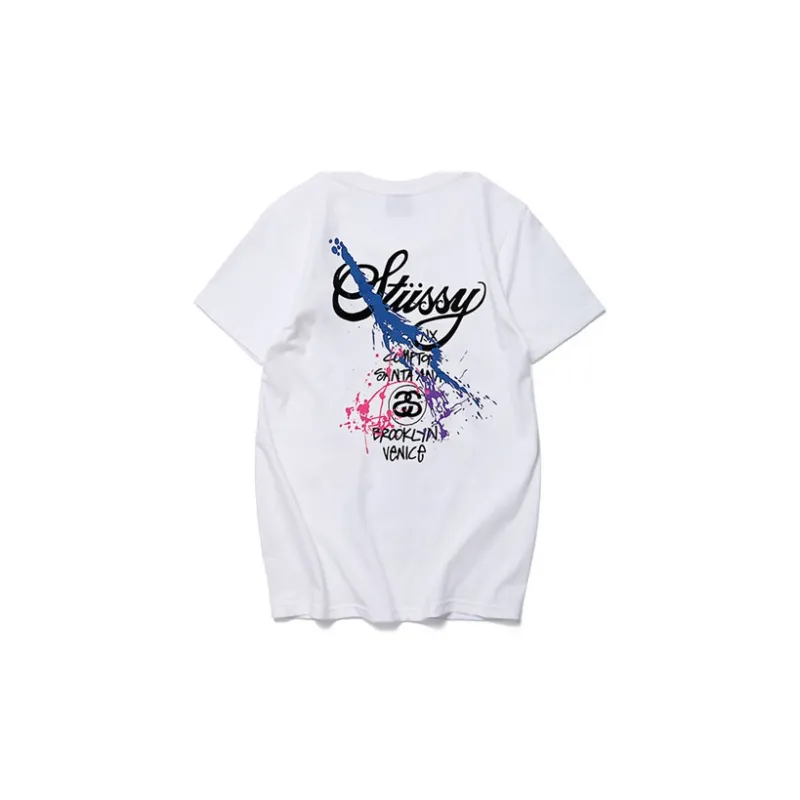 Stussy World Tour Paint Tee-5