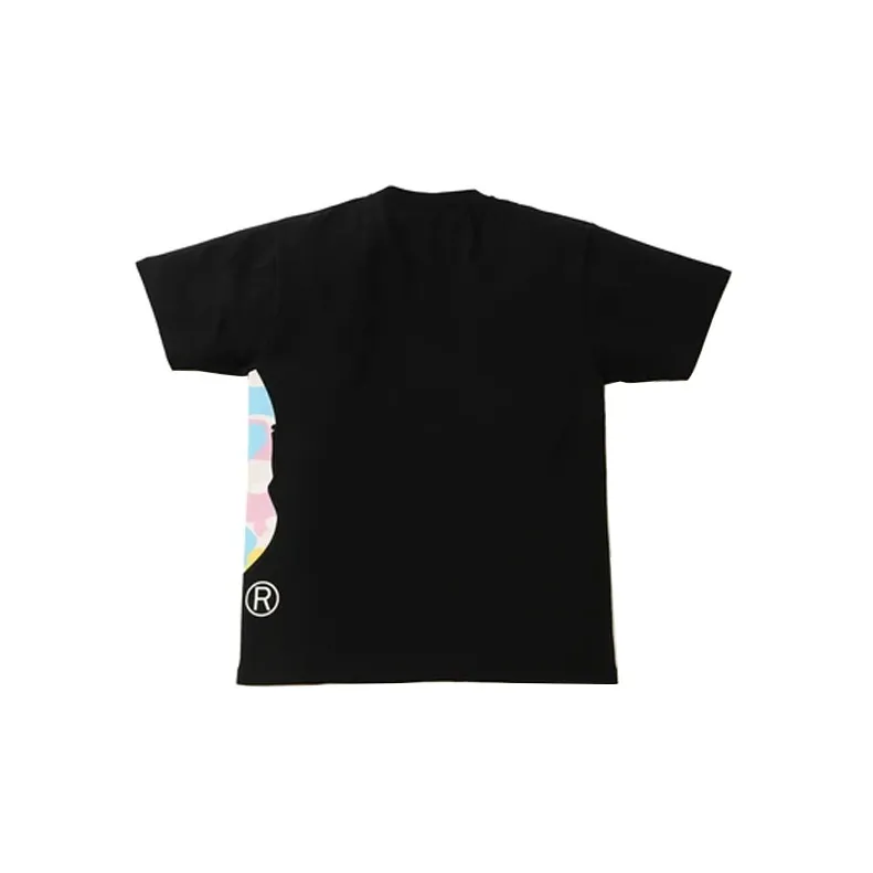 A BATHING APE New Multi Camo Side Big Ape Head Tee-1