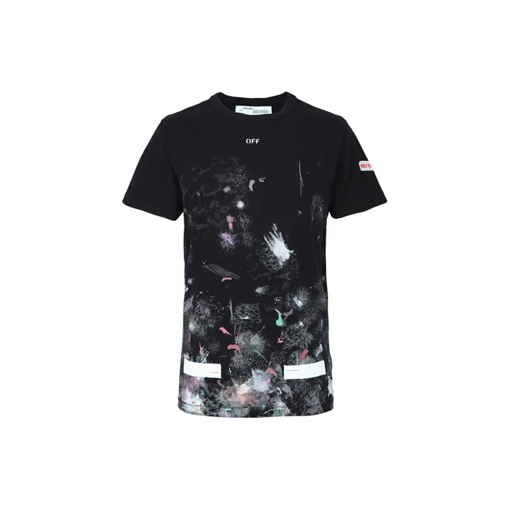 OFF WHITE Galaxy Brushed T shirt-1