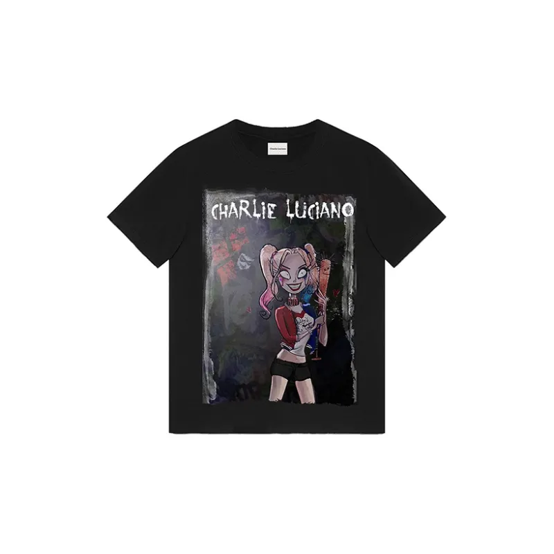Charlie Luciano T Shirt Unisex Black-1