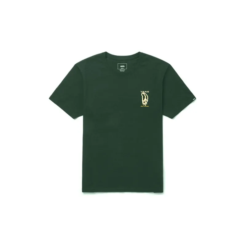 Vans T Shirts Men Green-1
