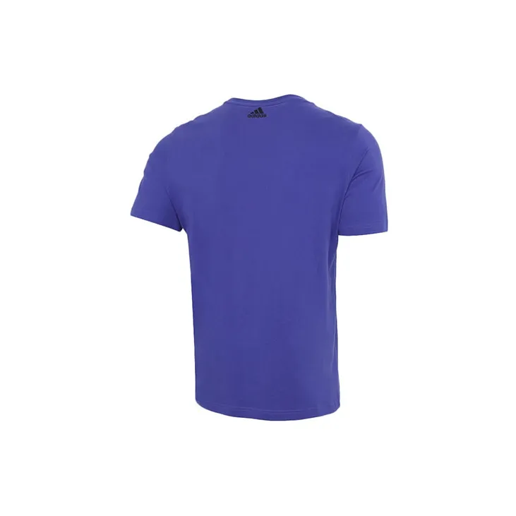 Adidas T Shirts Men Purple-1