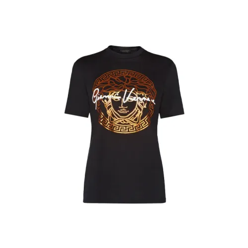 VERSACE T-Shirts Women's Black