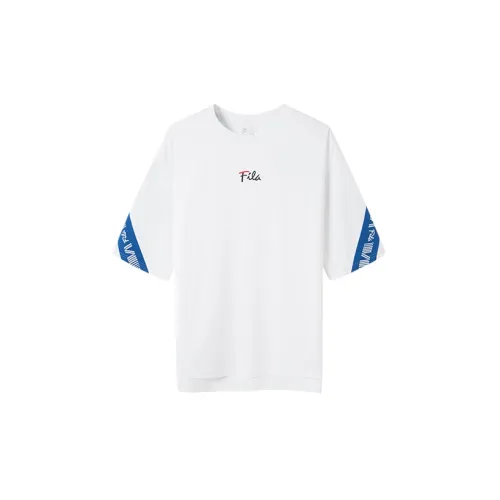 FILA T-Shirt Blue/White Male