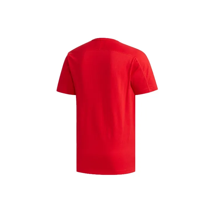Adidas T Shirts Men Light Scarlet-1