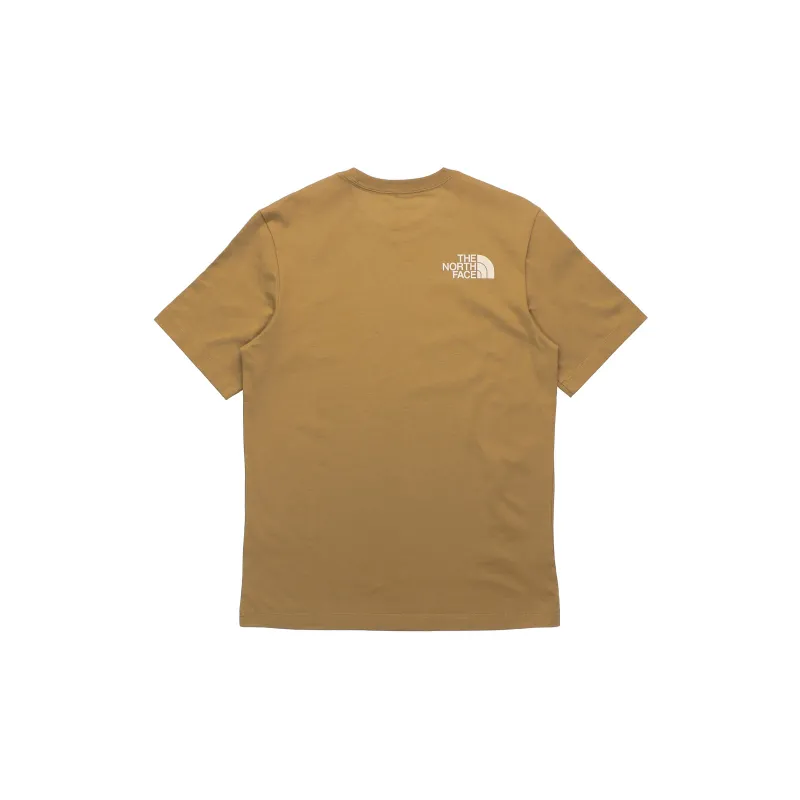 THE NORTH FACE T Shirts Unisex Brown-1