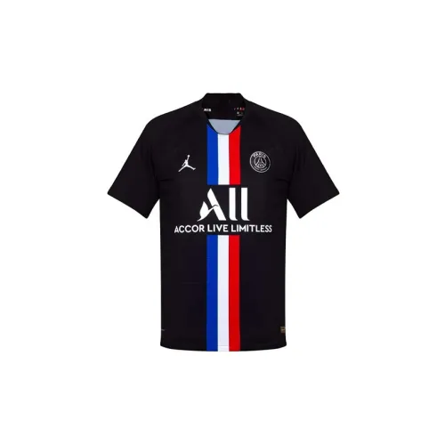 Jordan Paris Saint-Germain T-Shirts Men Black