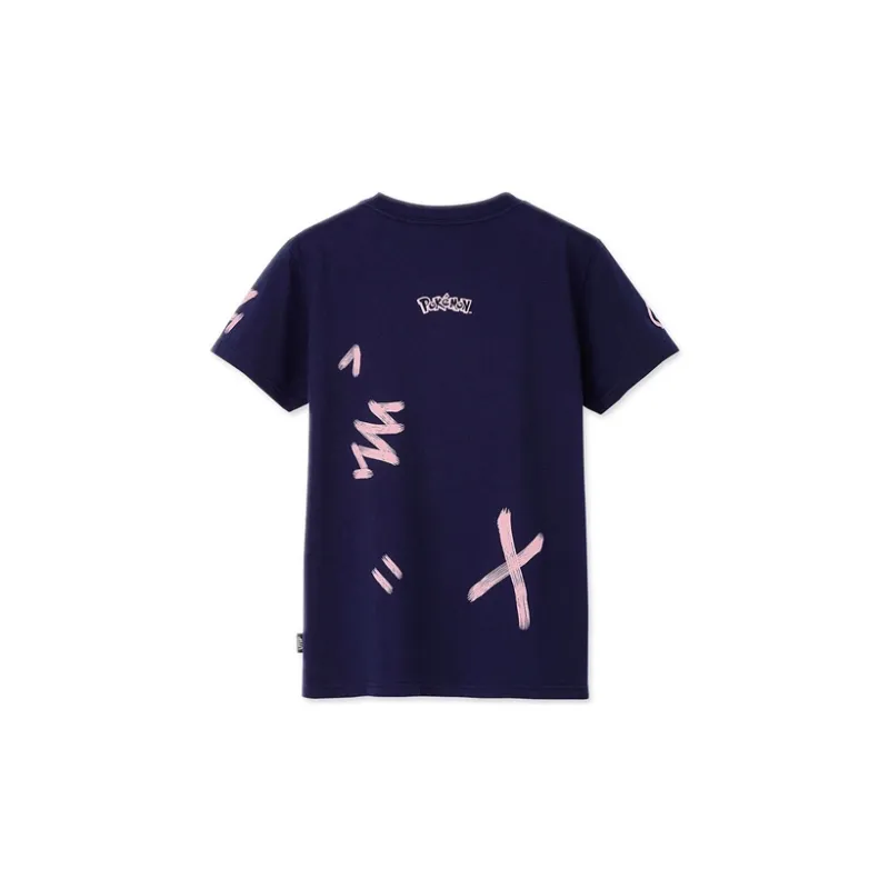 UNIQLO x POKEMON/, Uniqlo Pokémon Co Branded Series Regular T Shirt Women's Navy Blue-1