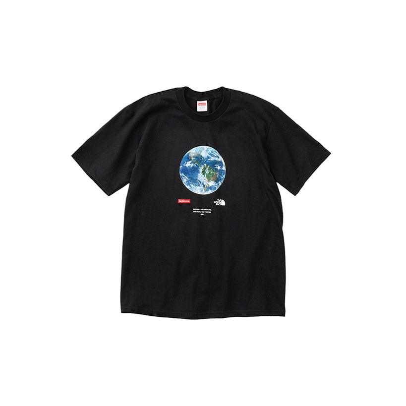 North face x supreme tee best sale