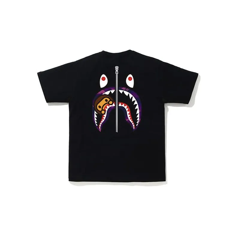 Bape Color Camo Wgm Milo Shark Tee-4