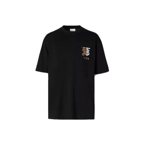 Burberry Male Contrast Logo T-shirt Black 
