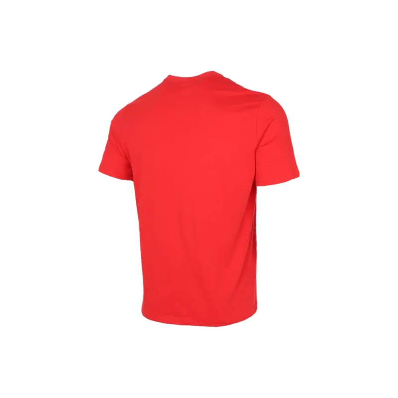 Nike T Shirts Men Red-1