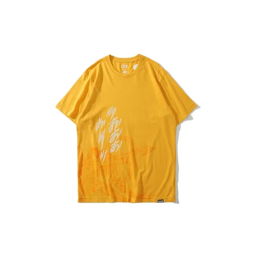 UNIQLO T-Shirts Unisex Yellow