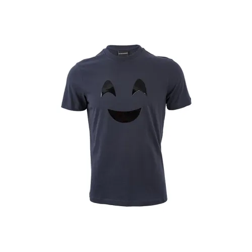 EMPORIO ARMANI T-Shirts Men Navy