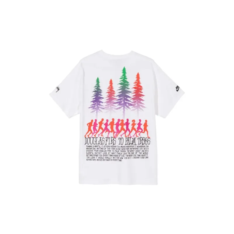 Stussy X Stussy Douglas Firs To Palm Trees T Shirt-1