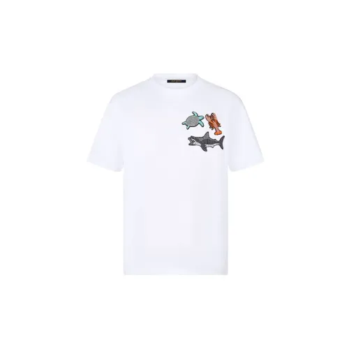 LOUIS VUITTON New Quarterly Products Of LV T-Shirts Men