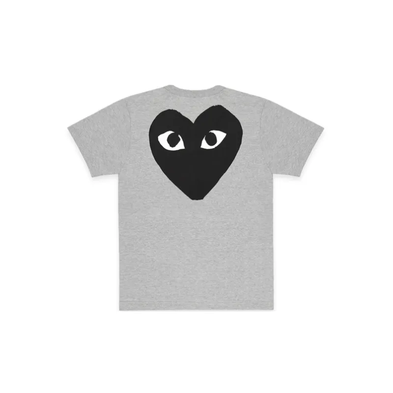 Comme Des Garcons Play Small Text T shirt-1