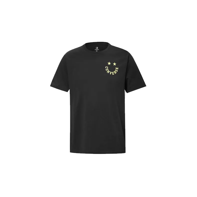 Converse Set-in Sleeve T-Shirt Men's Black-1
