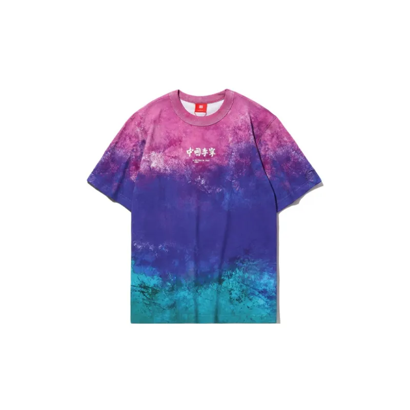 LiNing T Shirts Men Fuchsia-1