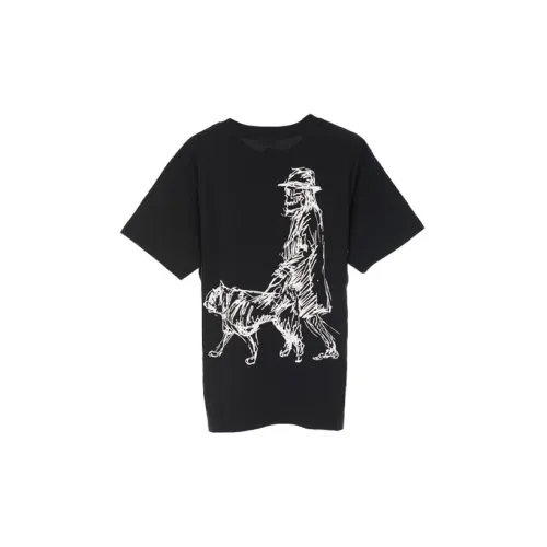 New Era X Yohji Yamamoto T-Shirts Men Black