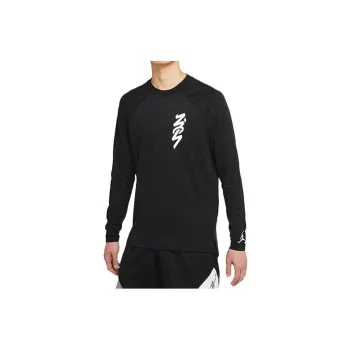 JORDAN ZION SHOOTING SHIRT T Shirts Men Black