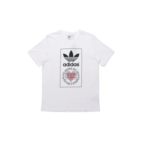 Adidas Originals Love Printing Short Sleeve T-Shirts Men