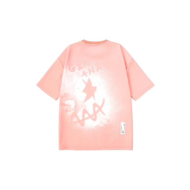 GENANX Straight Elbow Length Sleeved T Shirt Unisex-5