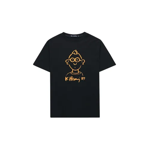 Keith Haring Fun X Keith Haring T-Shirts Unisex Black