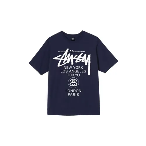 Stussy World Cruise Series T-Shirts Unisex