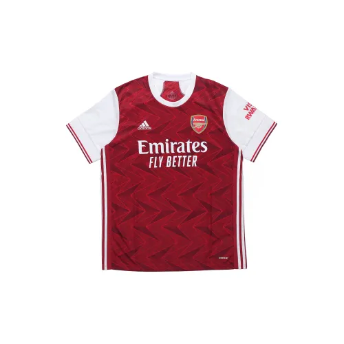 Adidas Arsenal T-Shirts Men Dark Reddish Purple