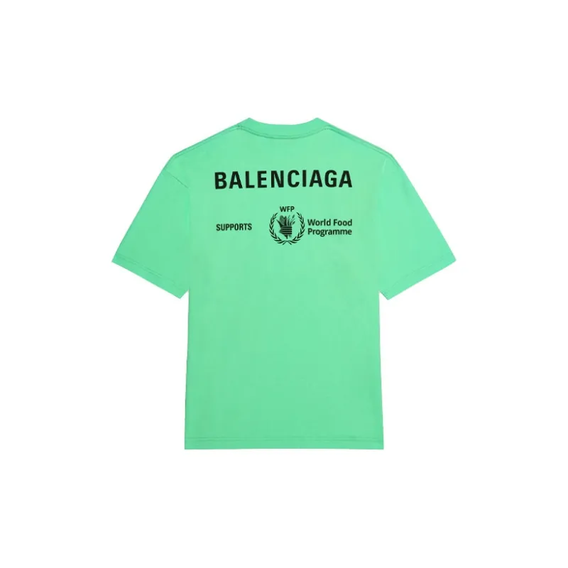 Balenciaga x WFP T Shirt Men's Neon Green-1