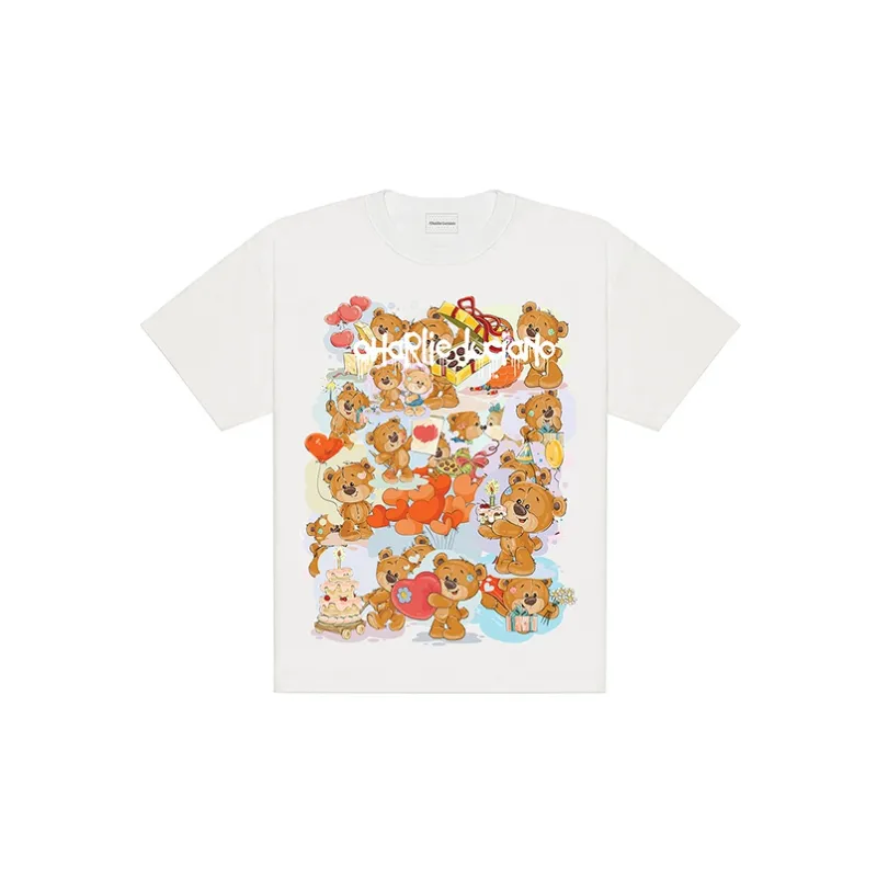 Charlie Luciano T Shirt Unisex White-1