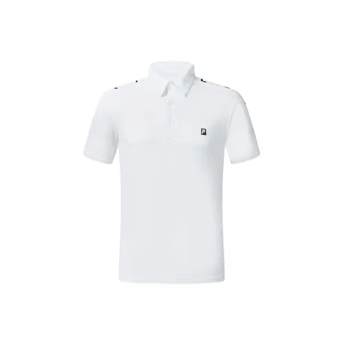 FILA Athletics Polo Shirts Men Jade White