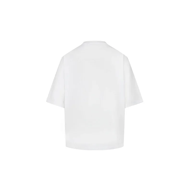 PALM ANGELS Pin Up Graphic Cotton T shirt-1