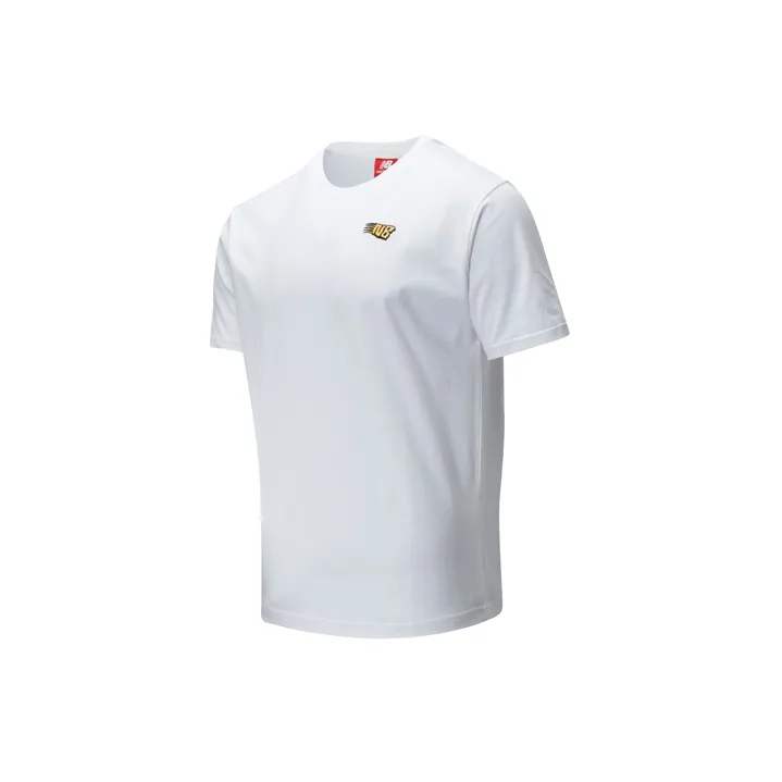 New Balance T Shirt Unisex White-2