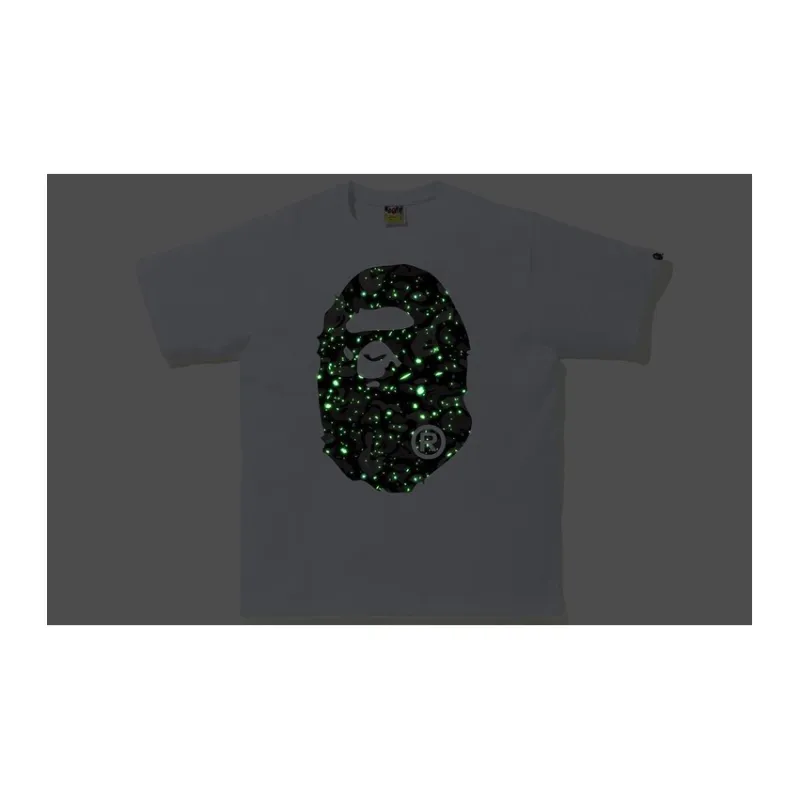Bape Space Camo Big Ape Head Tee-3